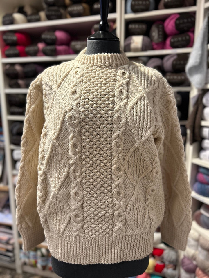 Pre-Loved Aran Jumper 0526