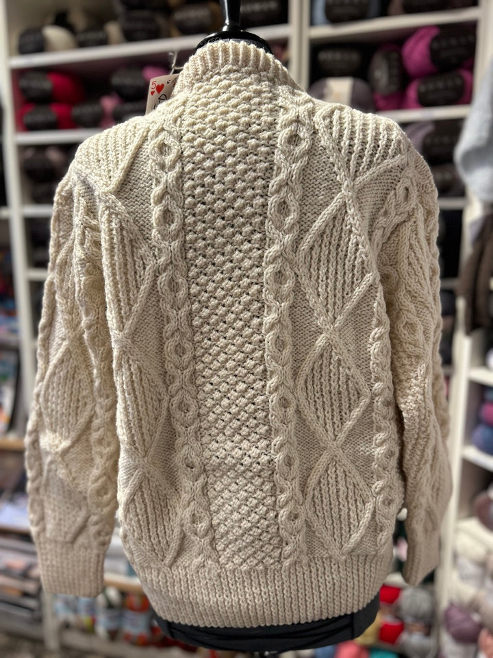 Pre-Loved Aran Jumper 0526