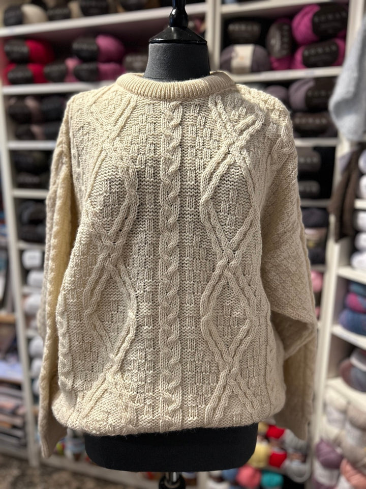 Pre-Loved Aran Jumper 0626