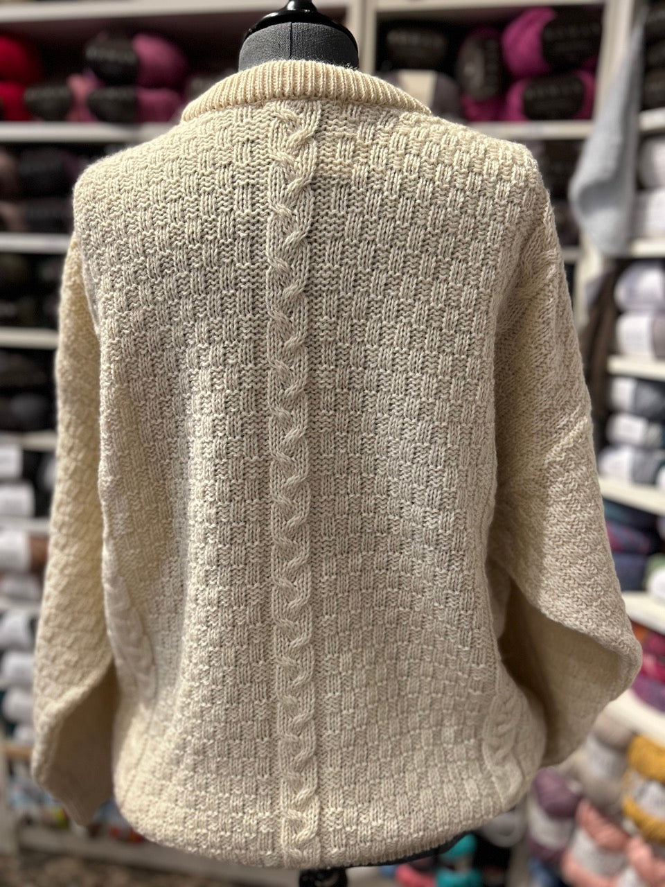 Pre-Loved Aran Jumper 0626