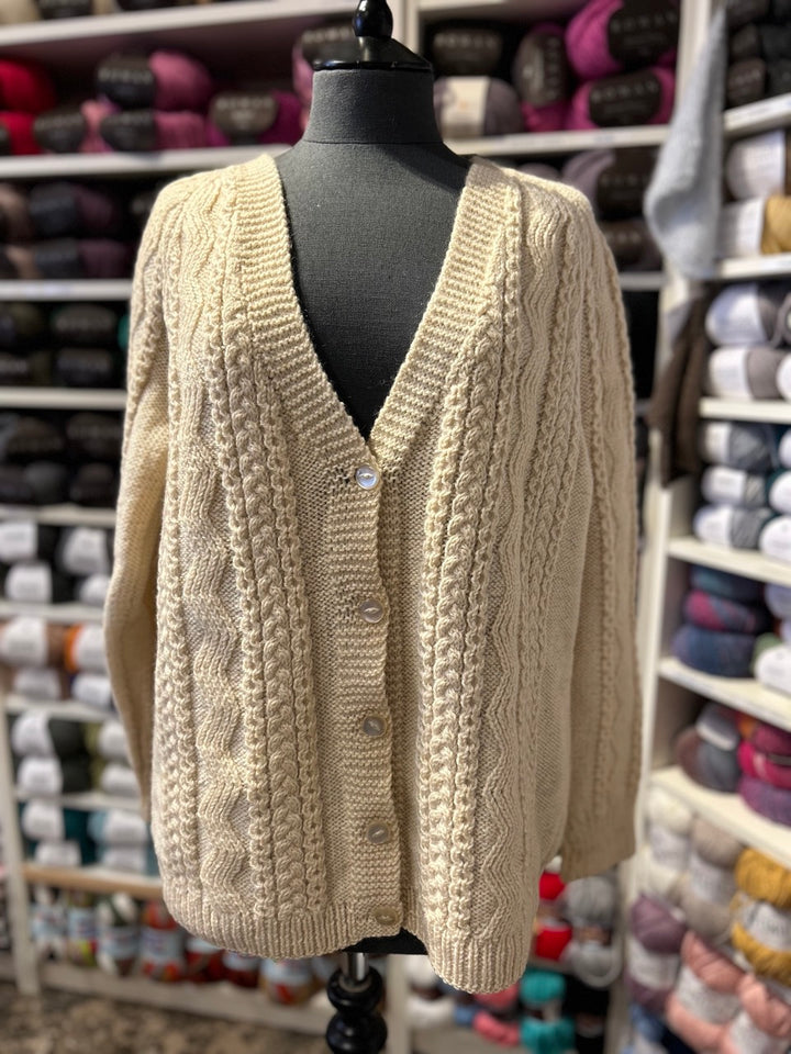 Pre-Loved Aran Cardigan 0926