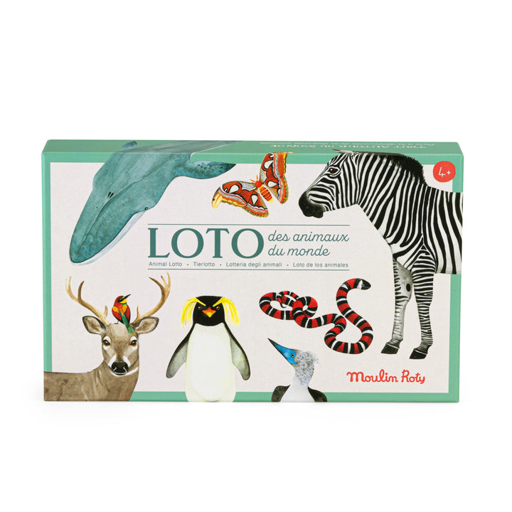 Moulin Roty Loto Animals of the World - Tout autour du monde