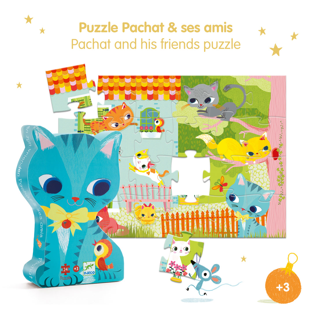 Djeco Puzzle Pachat and his Friends