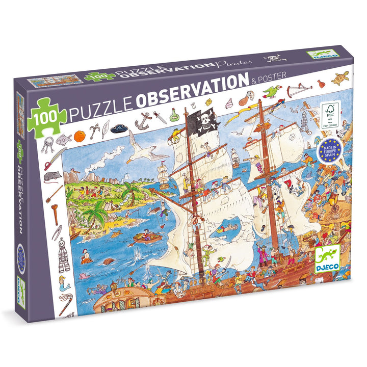 Djeco Pirate Observation Puzzle