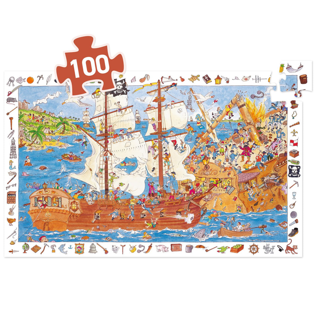 Djeco Pirate Observation Puzzle