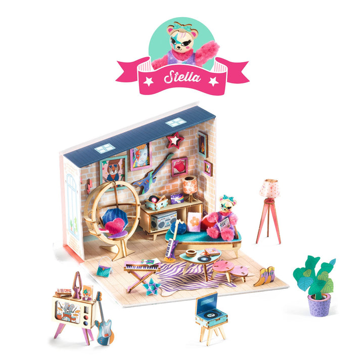 Djeco Mi House DIY Dollshouse