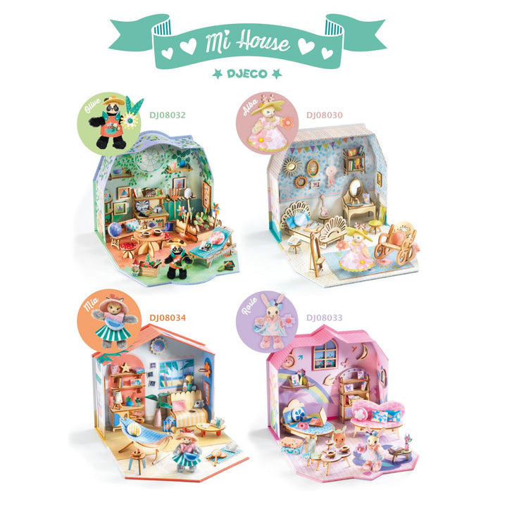 Djeco Mi House DIY Dollshouse