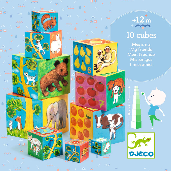 Djeco Cubes My Friends
