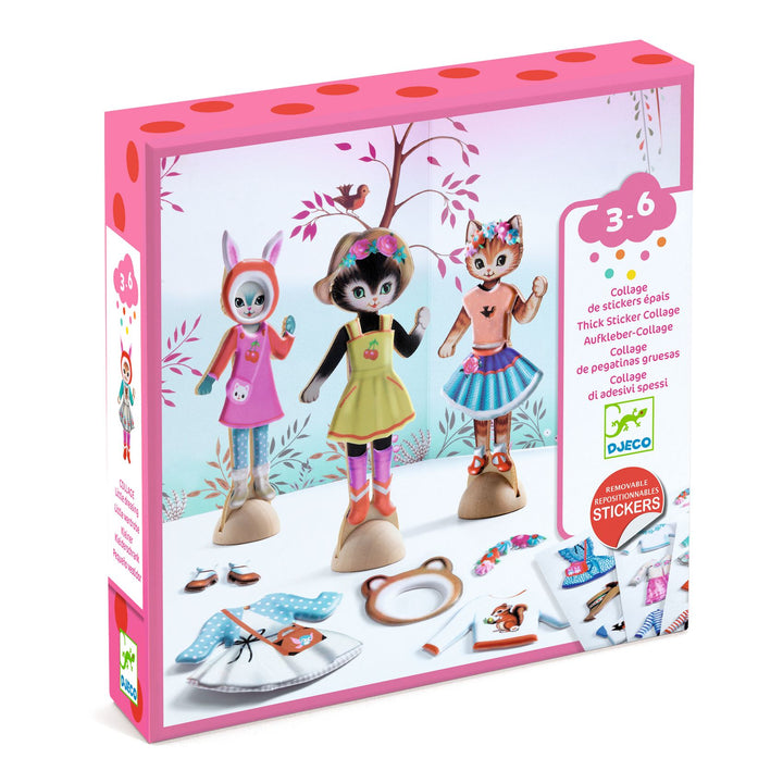 Djeco Collage Little Wardrobe