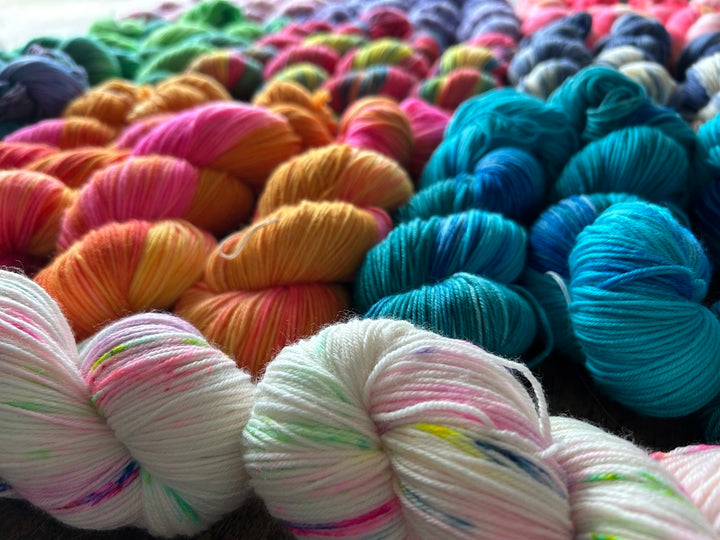 VTC Hand-Dyed Sock Yarn