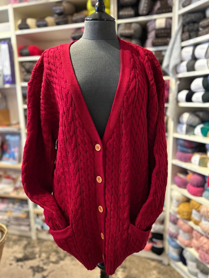 Pre-Loved Aran Cardigan 2926