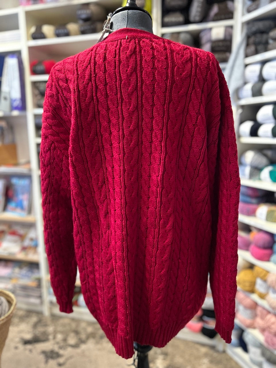 Pre-Loved Aran Cardigan 2926