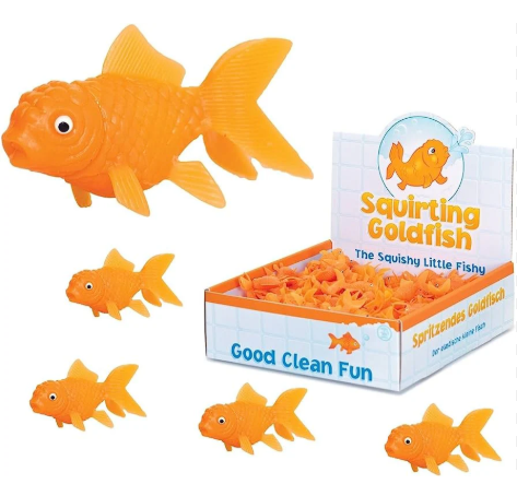 Squirting Goldfish