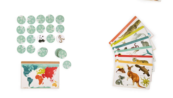 Moulin Roty Loto Animals of the World - Tout autour du monde