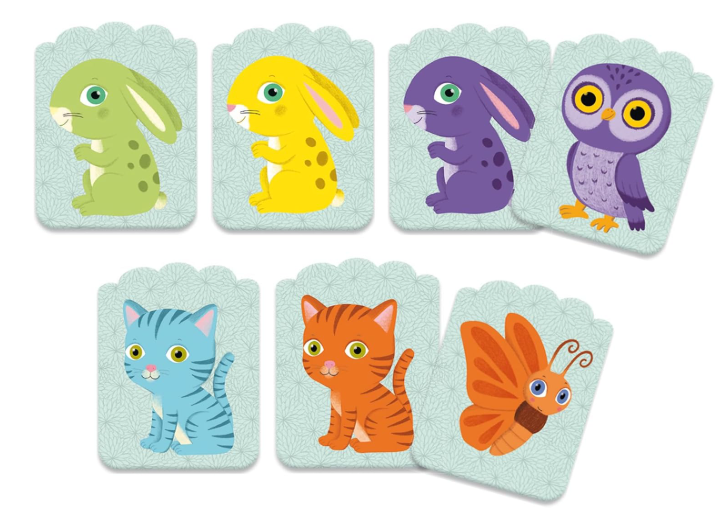 Djeco Little Match Card Game