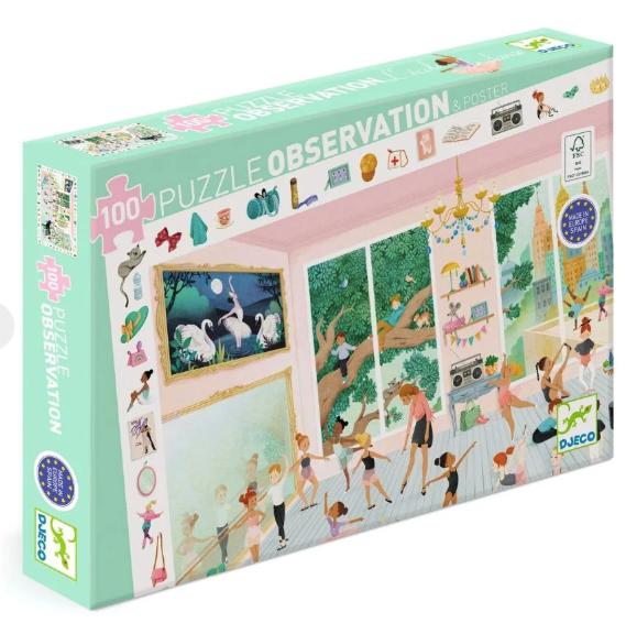 Djeco Observation Puzzle - Ballet School