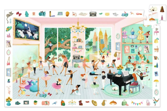 Djeco Observation Puzzle - Ballet School
