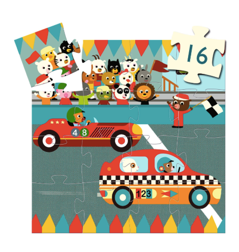 Djeco Race Car Puzzle
