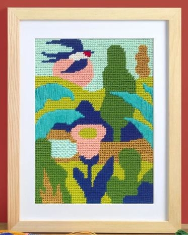 Djeco Atelier Needlepoint Kit - 65
