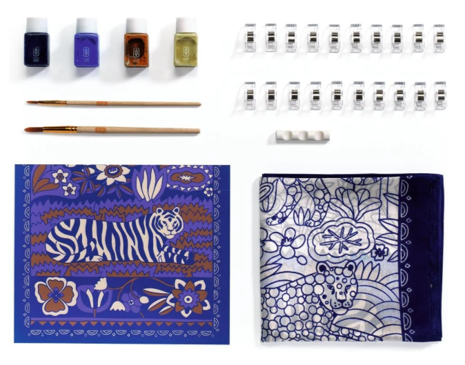Djeco Atelier Silk Painting - 10