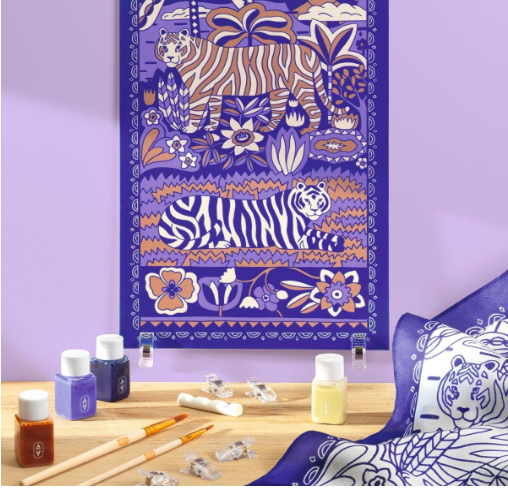 Djeco Atelier Silk Painting - 10