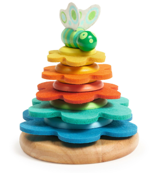 Djeco Butterflower Stacking Rings