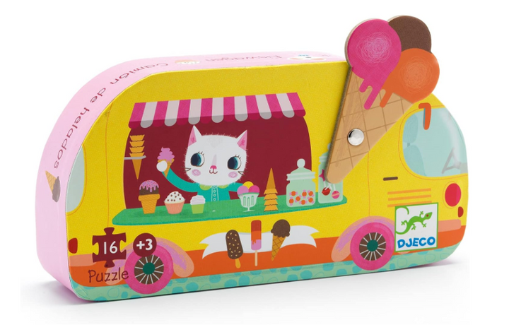 Djeco Ice Cream Truck Puzzle