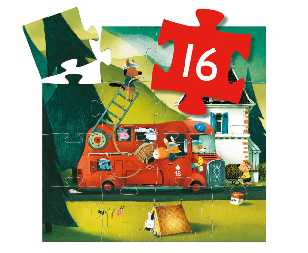 Djeco Fire Truck Puzzle