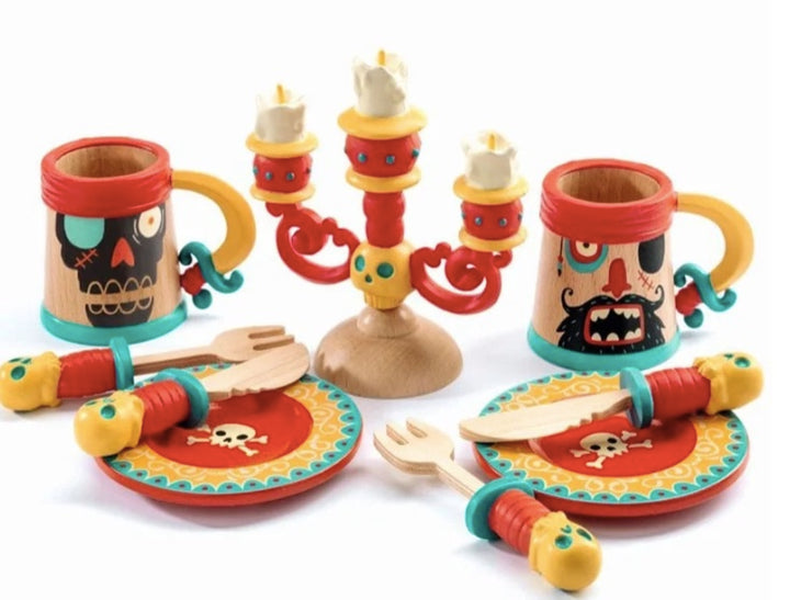 Djeco Pirate Dishes Set
