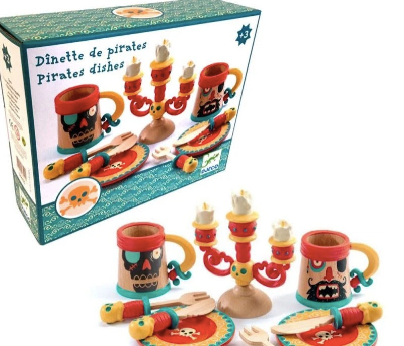 Djeco Pirate Dishes Set