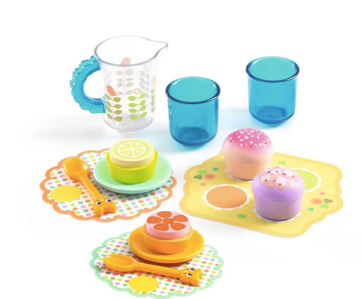 Djeco Kitten Snack Tea Set