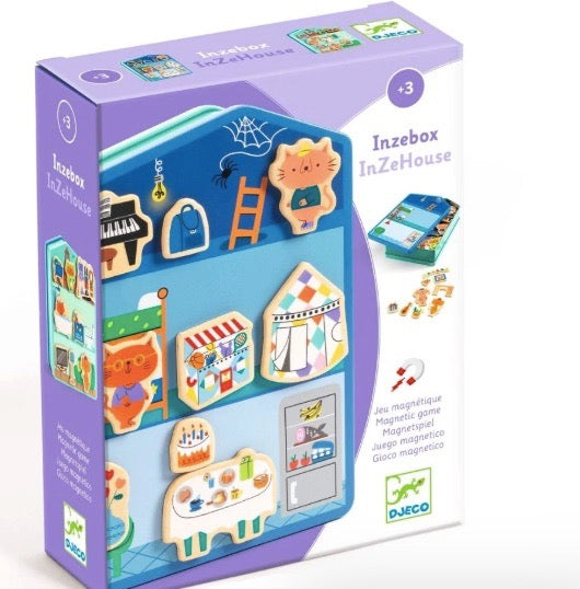 Djeco Inzehouse Wooden Magnetic Game