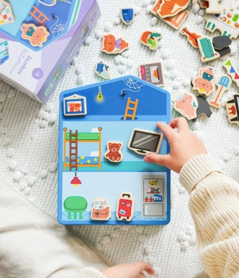 Djeco Inzehouse Wooden Magnetic Game